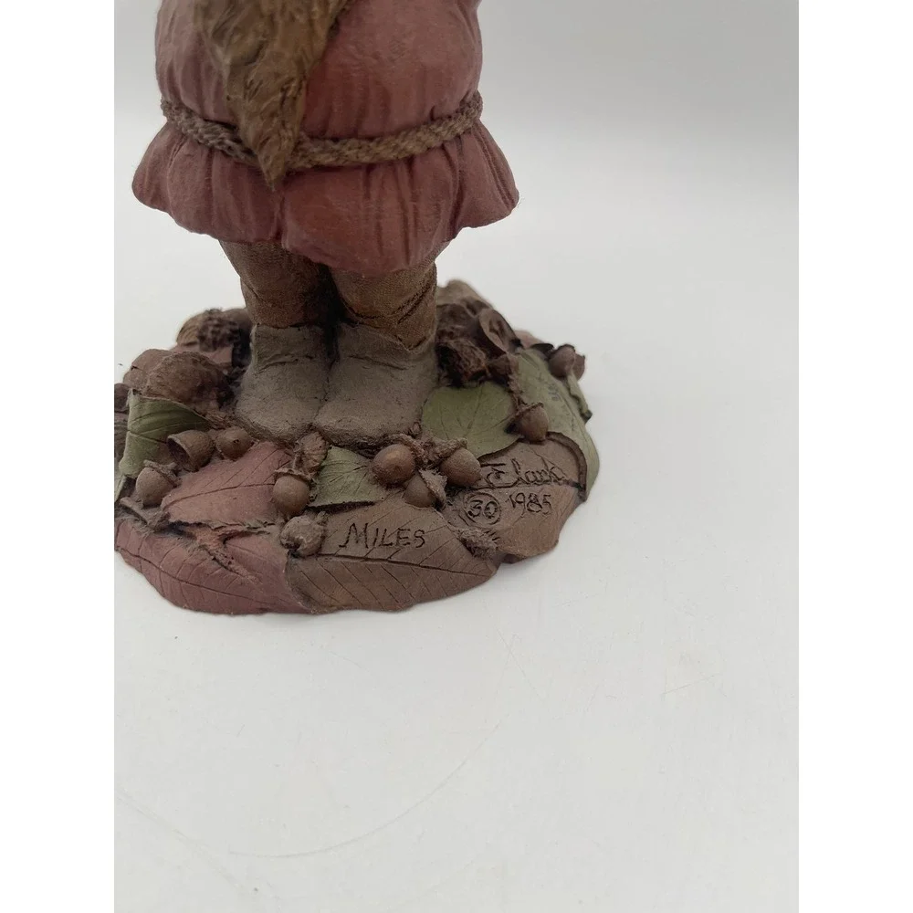 Thomas Clark Cairn Studio Miles Gnome Figurine 1985 Signed, COA ORIGINAL BOX